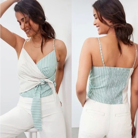 Anthropologie Tops - Anthropologie Mare Mare Tie-Front Tank